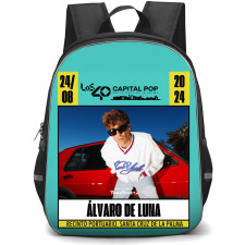 Alvaro De Luna Backpack School Bag StudentPack - Alvaro De Luna Santa Cruz De La Palma Concert Poster
