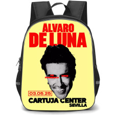 Alvaro De Luna Backpack School Bag StudentPack - Alvaro De Luna Sevilla Concert Poster