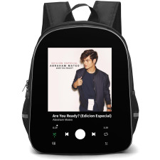 Abraham Mateo Backpack School Bag StudentPack - Abraham Mateo Are You Ready? Special Edition Album Cover