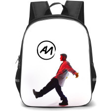 Abraham Mateo Backpack School Bag StudentPack - Abraham Mateo Side Portrait White Background