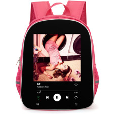 Addison Rae Backpack School Bag StudentPack - Addison Rae AR Album Art