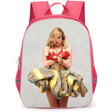 Addison Rae Backpack School Bag StudentPack - Addison Rae Hand On Chest Pose W Magazine
