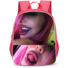 Adéla Backpack School Bag StudentPack - Adéla Close Up Smoke Collage