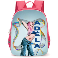 Adéla Backpack School Bag StudentPack - Adéla Side Portrait Blue Background
