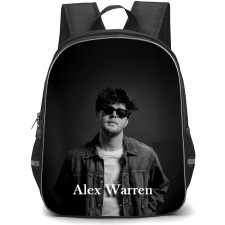 Alex Warren Backpack StudentPack - Alex Warren Pose Black and White Background