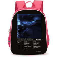 Amaarae Backpack School Bag StudentPack - Amaarae Roses Are Red Tears Are Blue Album Art Poster
