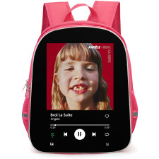 Angele Backpack School Bag StudentPack - Angele Brol La Suite Album Spotify Library Poster