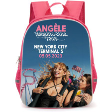 Angele Backpack School Bag StudentPack - Angele New York City Terminal 5 Concert Poster