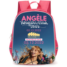 Angele Backpack School Bag StudentPack - Angele Nonante Cinq Tour Concert Poster
