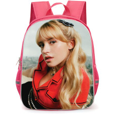 Angele Backpack School Bag StudentPack - Angele Sitting In Red Black Outfit Poster
