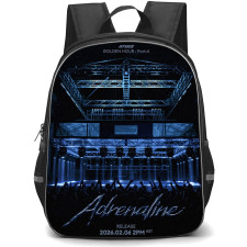 ATEEZ Backpack School Bag StudentPack - ATEEZ Adrenaline Concert Stage Poster