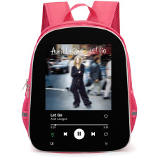 Avril Lavigne Backpack School Bag StudentPack - Avril Lavigne Let Go Album Cover