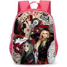 Avril Lavigne Backpack School Bag StudentPack - Avril Lavigne Sk8er Boi Collage