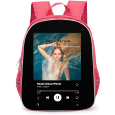 Avril Lavigne Backpack School Bag StudentPack - Avril Lavigne Swimming Head Above Water Album Art