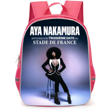 Aya Nakamura Backpack School Bag StudentPack - Aya Nakamura Stade De France Concert Poster