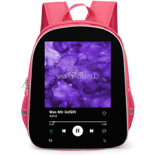 Ayliva Backpack School Bag StudentPack - Ayliva Was Mir Gefallt Spotify Library Poster