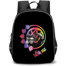 Blink-182 Backpack School Bag StudentPack - Fierce Gray Portrait Series Poster
