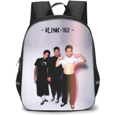 Blink-182 Backpack School Bag StudentPack - Fierce Portrait Band Poster