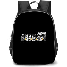Benson Boone Backpack School Bag StudentPack - Benson Boone American Heart Black Logo
