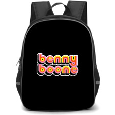 Benson Boone Backpack School Bag StudentPack - Benson Boone Pink Orange Logo