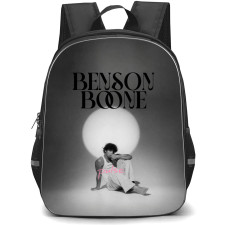 Benson Boone Backpack School Bag StudentPack - Benson Boone Pulse Portrait Greyscale