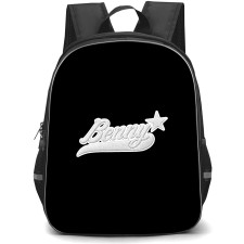 Benson Boone Backpack School Bag StudentPack - Benson Boone White Logo