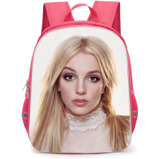 Britney Spears Backpack School Bag StudentPack - Face Portrait In White Background