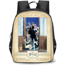 BTS Backpack School Bag StudentPack - BTS 5th Muster Photo Book Cover Poster