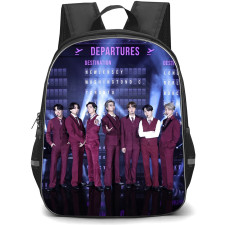 BTS Backpack School Bag StudentPack - BTS Billboard Awards Live Stage Poster