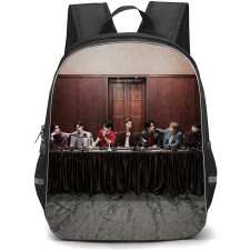 BTS Backpack School Bag StudentPack - BTS GQ Magazine Last Supper Poster