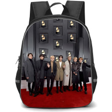 BTS Backpack School Bag StudentPack - BTS At Grammy Awards Photoshoots Poster