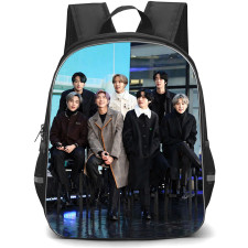 BTS Backpack School Bag StudentPack - BTS Interviewing Poster
