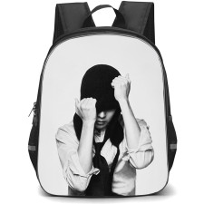 BTS J-HOPE Backpack School Bag StudentPack - J-HOPE Minimal Monochrome Portrait Poster