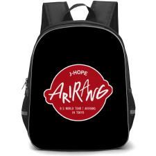 BTS J-HOPE Backpack School Bag StudentPack - J-HOPE World Tour Acrylic Pins Badge Sticker