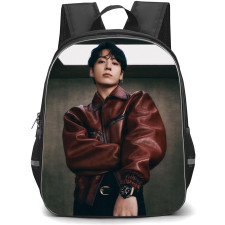 BTS Jung Kook Backpack School Bag StudentPack - Jung Kook Hublot Commercial Poster