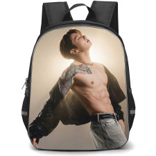 BTS Jung Kook Backpack School Bag StudentPack - Jung Kook Open Jacket Aesthetic Poster
