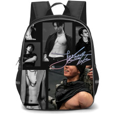 BTS Jungkook Backpack School Bag StudentPack - Jeon Jungkook Square Collage Poster