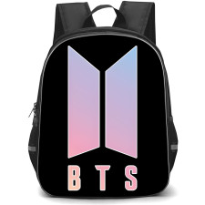 BTS Backpack School Bag StudentPack - BTS Logo Sticker