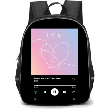 BTS Backpack School Bag StudentPack - BTS Love Yourself Answer Album Soft Aesthetic Cover Poster