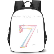 BTS Backpack School Bag StudentPack - BTS Map Of The Soul 7 Version 01 Album Cover Poster
