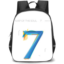BTS Backpack School Bag StudentPack - BTS Map Of The Soul 7 Version 04 Album Cover Poster