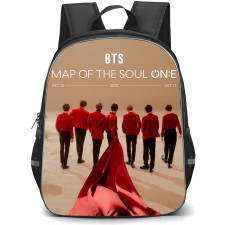 BTS Backpack School Bag StudentPack - BTS Map Of The Soul ONE Concert Poster