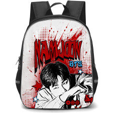 BTS NAM-JOON Backpack School Bag StudentPack - NAM-JOON 2026 Arirang World Tour Pop Art Poster