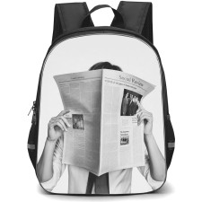 BTS RM Backpack School Bag StudentPack - RM Minimal Monochrome Portrait Poster