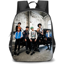 BTS Backpack School Bag StudentPack - BTS Run Cover Poster