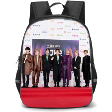 BTS Backpack School Bag StudentPack - BTS At SBS 2019 Event Poster