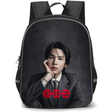 BTS SUGA Backpack School Bag StudentPack - SUGA The 5th Album Arirang Portrait Poster