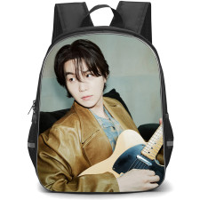 BTS SUGA Backpack School Bag StudentPack - SUGA GQ Magazine Cover Poster