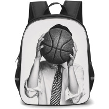 BTS SUGA Backpack School Bag StudentPack - SUGA Minimal Monochrome Portrait Poster