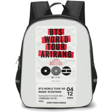 BTS Backpack School Bag StudentPack - BTS World Tour Arirang Ticket Goyang Date 04122026 Poster